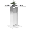 vidaXL Bistrotisch Weiß 60×60×75 cm Spanplatte