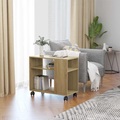 Diverse Hardware, Beistelltisch Sonoma-Eiche 70 x 35 x 55 cm Spanplatte
