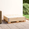 vidaXL, vidaXL Paletten-Aufsatzrahmen 100×100 cm Kiefern-Massivholz