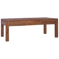 vidaXL, vidaXL Couchtisch 110x60x40 cm Teak Massivholz