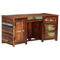 vidaXL Schreibtisch 170 x 70 x 76 cm Recyceltes Massivholz
