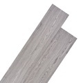vidaXL PVC Laminat Dielen 4,46 m² 3 mm Dunkelgrau