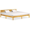 vidaXL Bettgestell Mango Massivholz 200 cm