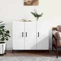 vidaXL Sideboard Weiß 90x34x80 cm Holzwerkstoff