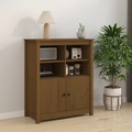 vidaXL, vidaXL Sideboard Honigbraun 83x41,5x100 cm Massivholz Kiefer