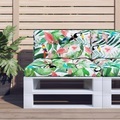 vidaXL Palettenkissen Mehrfarbig 70x40x12 cm Stoff