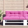 vidaXL Kissen für Palettensofa 2 Stk. Rosa Stoff
