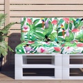 vidaXL Kissen für Palettensofa 2 Stk. Mehrfarbig Stoff