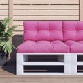 vidaXL Kissen für Palettensofa 2 Stk. Rosa Stoff