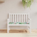 vidaXL Gartenbank-Auflage Mehrfarbig 120x50x3 cm Oxford-Gewebe