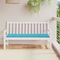 vidaXL Gartenbank-Auflage Türkis 150x50x3 cm Oxford-Gewebe