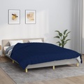 vidaXL Gewichtsdecke Blau 200x230 cm 13 kg Stoff