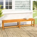vidaXL Gartenbank 180x35x45 cm Massivholz Akazie