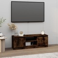 vidaXL, vidaXL TV-Schrank mit Tür Räuchereiche 102x30x36 cm
