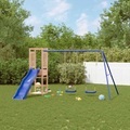 vidaXL Spielturm mit Rutsche und Schaukeln Massivholz Douglasie