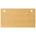 vidaXL Schreibtischplatte 110x60x2,5 cm Bambus