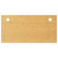 vidaXL Schreibtischplatte 100x50x4 cm Bambus