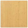 vidaXL Tischplatte 90x90x2,5 cm Bambus