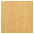 vidaXL Tischplatte 90x90x4 cm Bambus