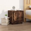 vidaXL Nachttisch Räuchereiche 44x35x45 cm Holzwerkstoff
