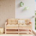 vidaXL, vidaXL Garten-Ecksofas 2 Stk. Massivholz Kiefer
