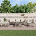 vidaXL 6-tlg. Garten-Lounge-Set mit Kissen Anthrazit Poly Rattan