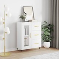vidaXL Sideboard Weiß 69,5x34x90 cm Holzwerkstoff
