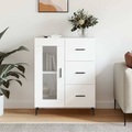 vidaXL Sideboard Weiß 69,5x34x90 cm Holzwerkstoff