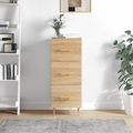 vidaXL Sideboard Sonoma-Eiche 34,5x34x90 cm Holzwerkstoff