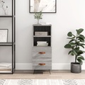vidaXL Sideboard Grau Sonoma 34,5x34x90 cm Holzwerkstoff