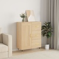 vidaXL Sideboard Sonoma-Eiche 69,5x34x90 cm Holzwerkstoff