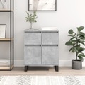 vidaXL Sideboard Betongrau 60x35x70 cm Holzwerkstoff