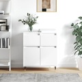 vidaXL Sideboard Weiß 60x35x70 cm Holzwerkstoff