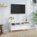 vidaXL TV-Schrank Weiß 100x34,5x44,5 cm Holzwerkstoff