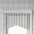 vidaXL, vidaXL Gardinenstangen 2 Stk. Weiß und Silbern 90-130 cm Aluminium