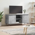 vidaXL TV-Schrank Betongrau 104x35x50 cm Holzwerkstoff