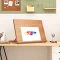 vidaXL, vidaXL Tischstaffelei 65x48x7 cm Massivholz Buche