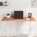 vidaXL Schreibtischplatte 100x(45-50)x1,5 cm Massivholz Buche