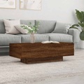 vidaXL Couchtisch Braun Eichen-Optik 100x49,5x31 cm Holzwerkstoff