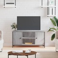 vidaXL TV-Schrank Grau Sonoma 100x40x50 cm Holzwerkstoff