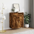 vidaXL Sideboard Räuchereiche 69,5x34x90 cm Holzwerkstoff