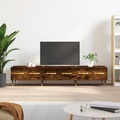 vidaXL TV-Schrank Räuchereiche 150x36x30 cm Holzwerkstoff