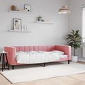 vidaXL Tagesbett Rosa 80x200 cm Samt
