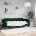 vidaXL Tagesbett Dunkelgrün 80x200 cm Samt