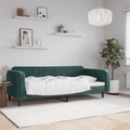 vidaXL Tagesbett Dunkelgrün 90x200 cm Samt