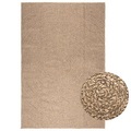 vidaXL Teppich 200x290 cm Jute-Optik Innen und Außen