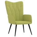 vidaXL Relaxsessel 62x68,5x96 cm Grün Stoff