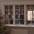 vidaXL Lichterketten Stern und Mond Fernbedienung 138 LED Bunt