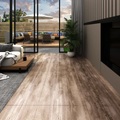 vidaXL PVC Laminat Dielen Selbstklebend 5,21m² 2mm Holzoptik Gewaschen