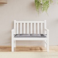 vidaXL Gartenbank-Auflage Grau 110x50x7 cm Stoff